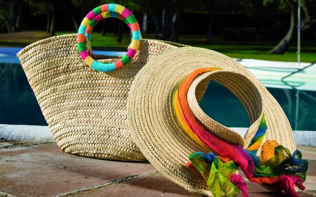 Cestería en palmito de Taza